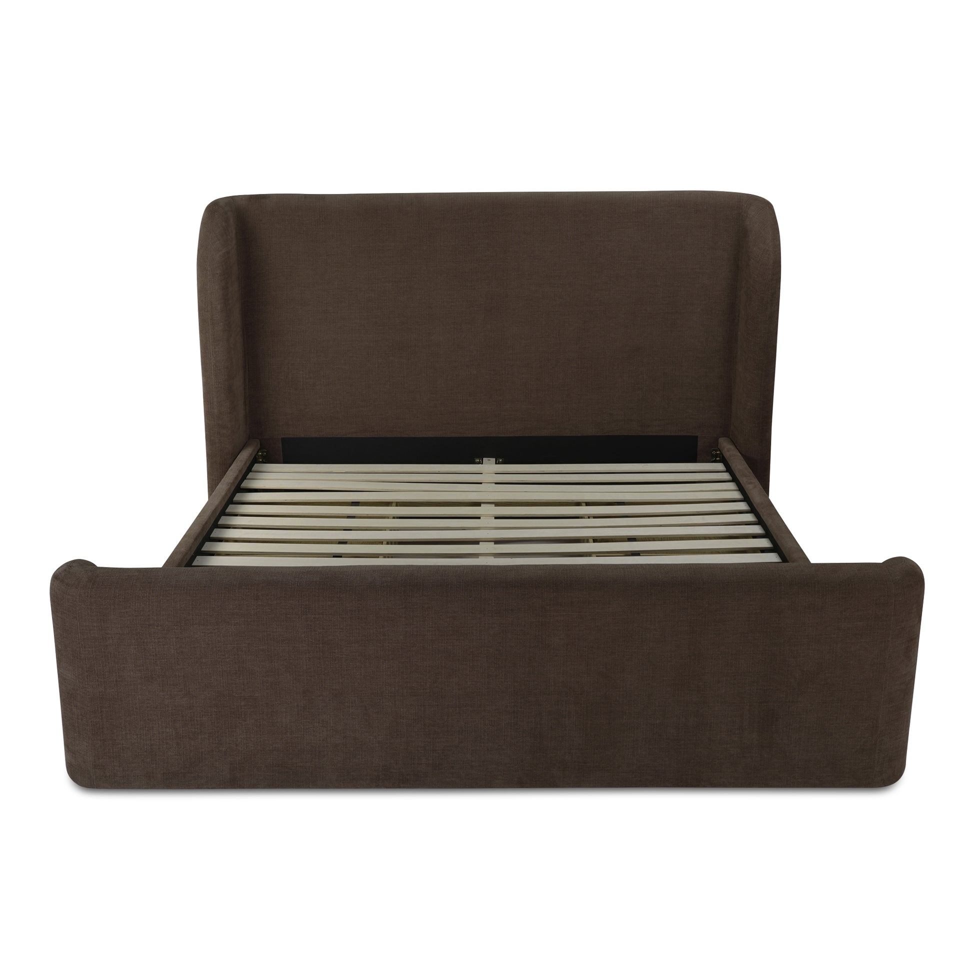 Moes Home Beds Sophia Brown Contemporary Furniture