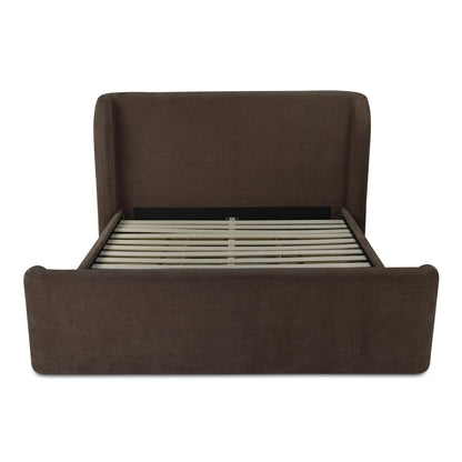 Moes Home Beds Sophia Brown Contemporary Furniture