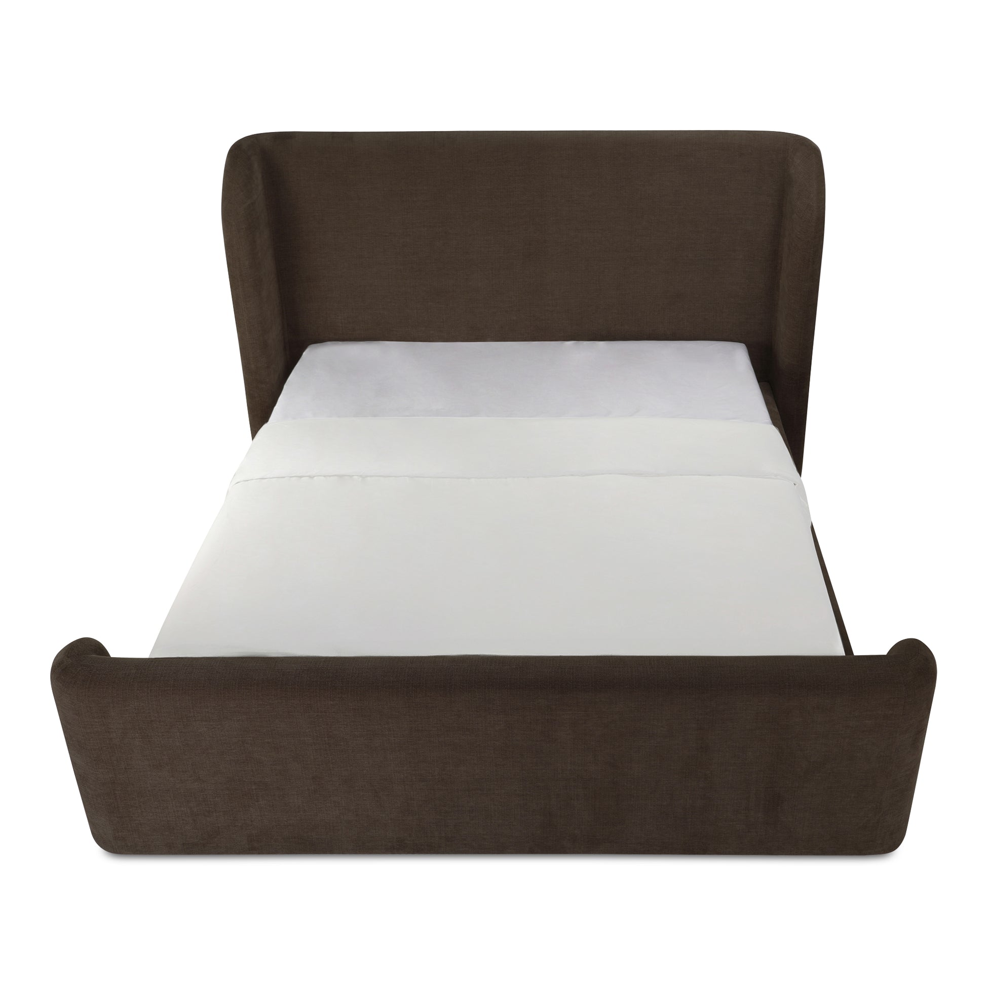 Moes Home Beds Sophia Brown Contemporary Furniture
