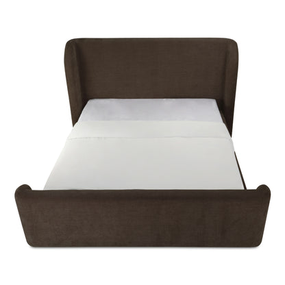 Moes Home Beds Sophia Brown Contemporary Furniture