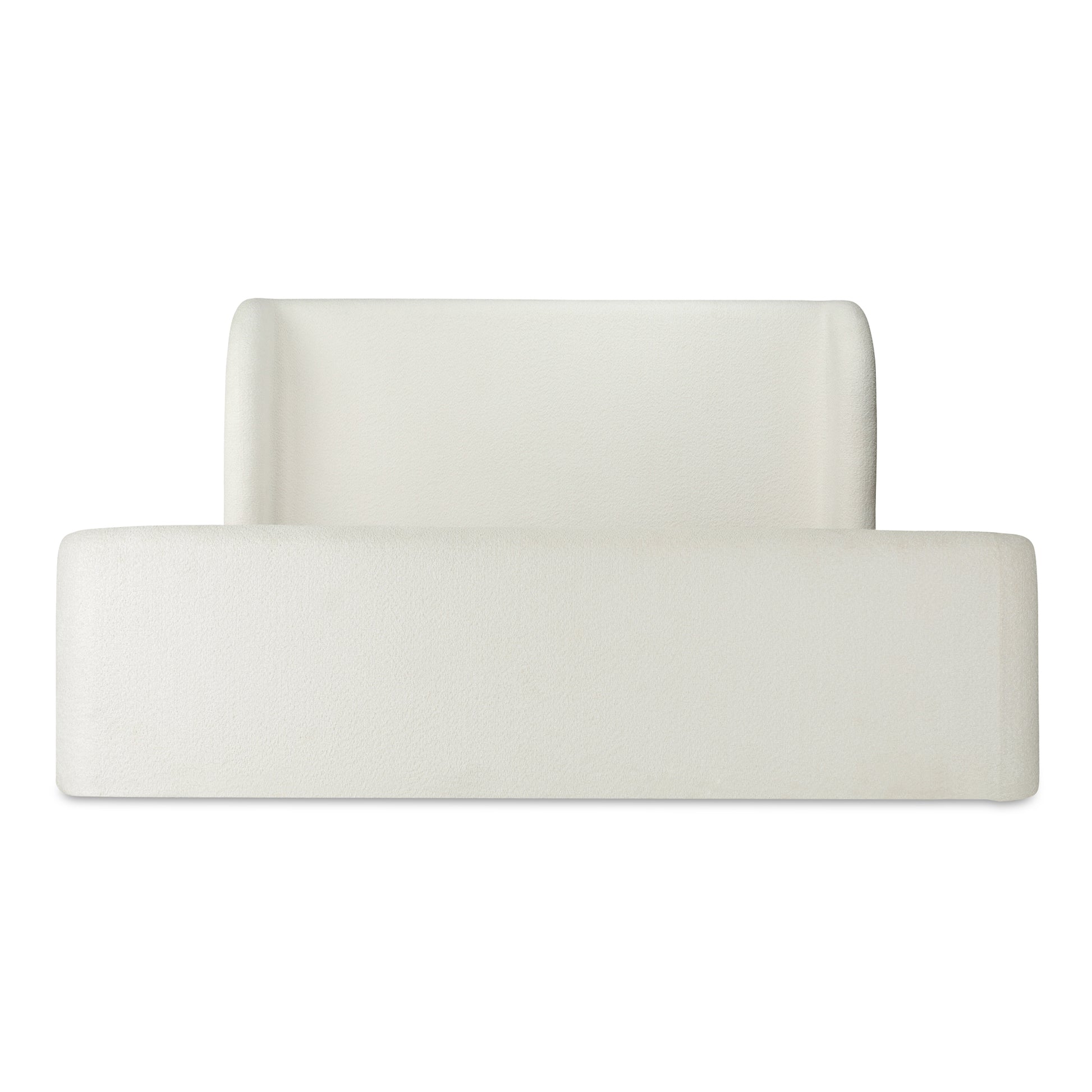 Moes Home Beds Sophia White Contemporary Furniture