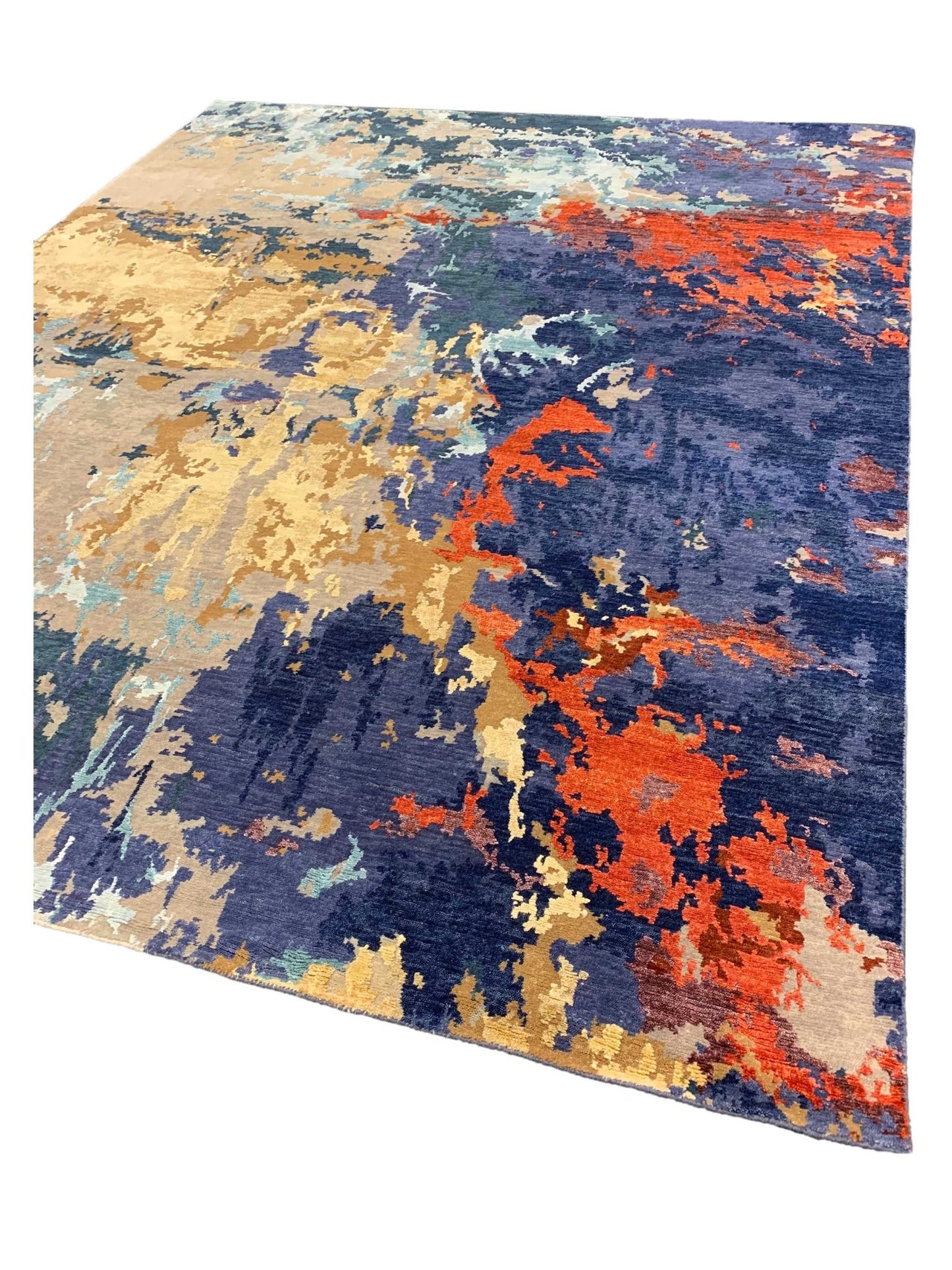 Artisan Toni Multi Transitional Knotted Rug - Rugs - Artisan - Atlanta Designer Rugs