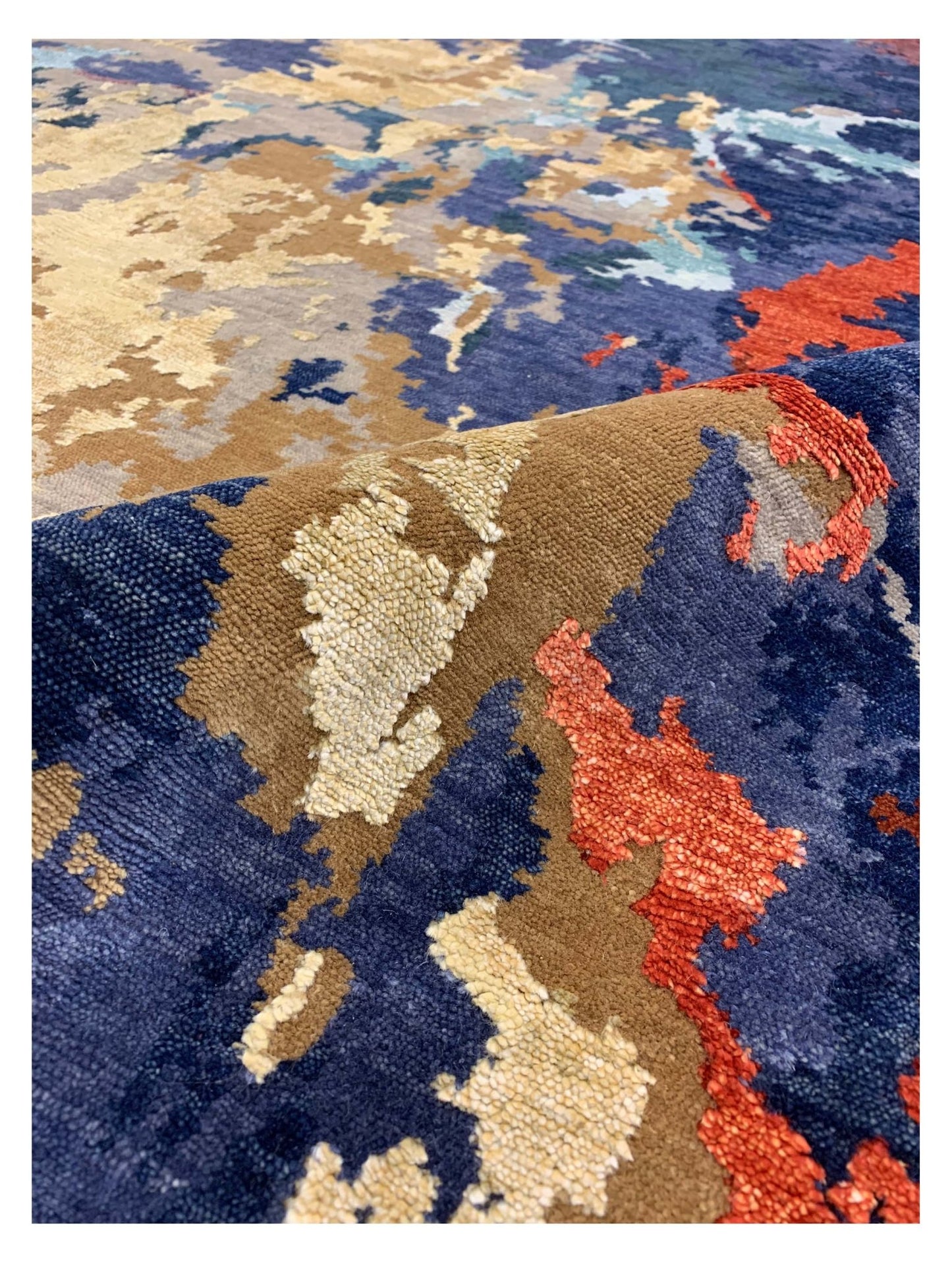 Artisan Toni Multi Transitional Knotted Rug - Rugs - Artisan - Atlanta Designer Rugs