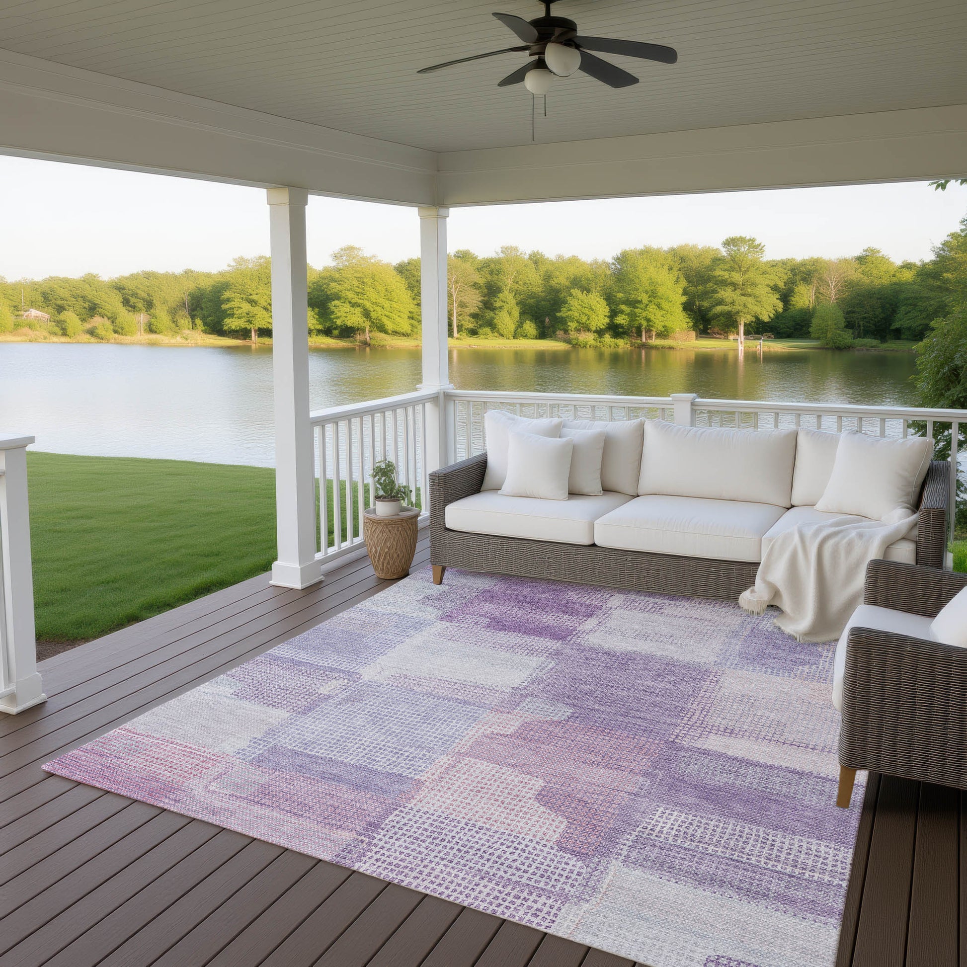 Dalyn Rugs Ravenna  Lavender  Transitional