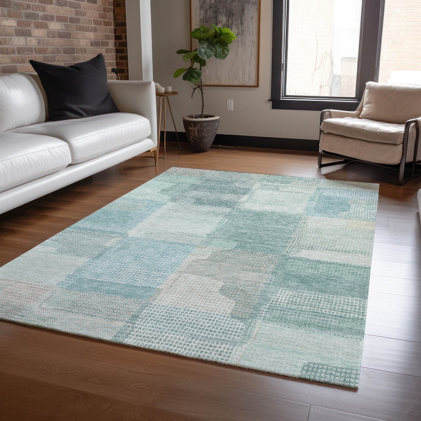Dalyn Rugs Ravenna  Teal  Transitional