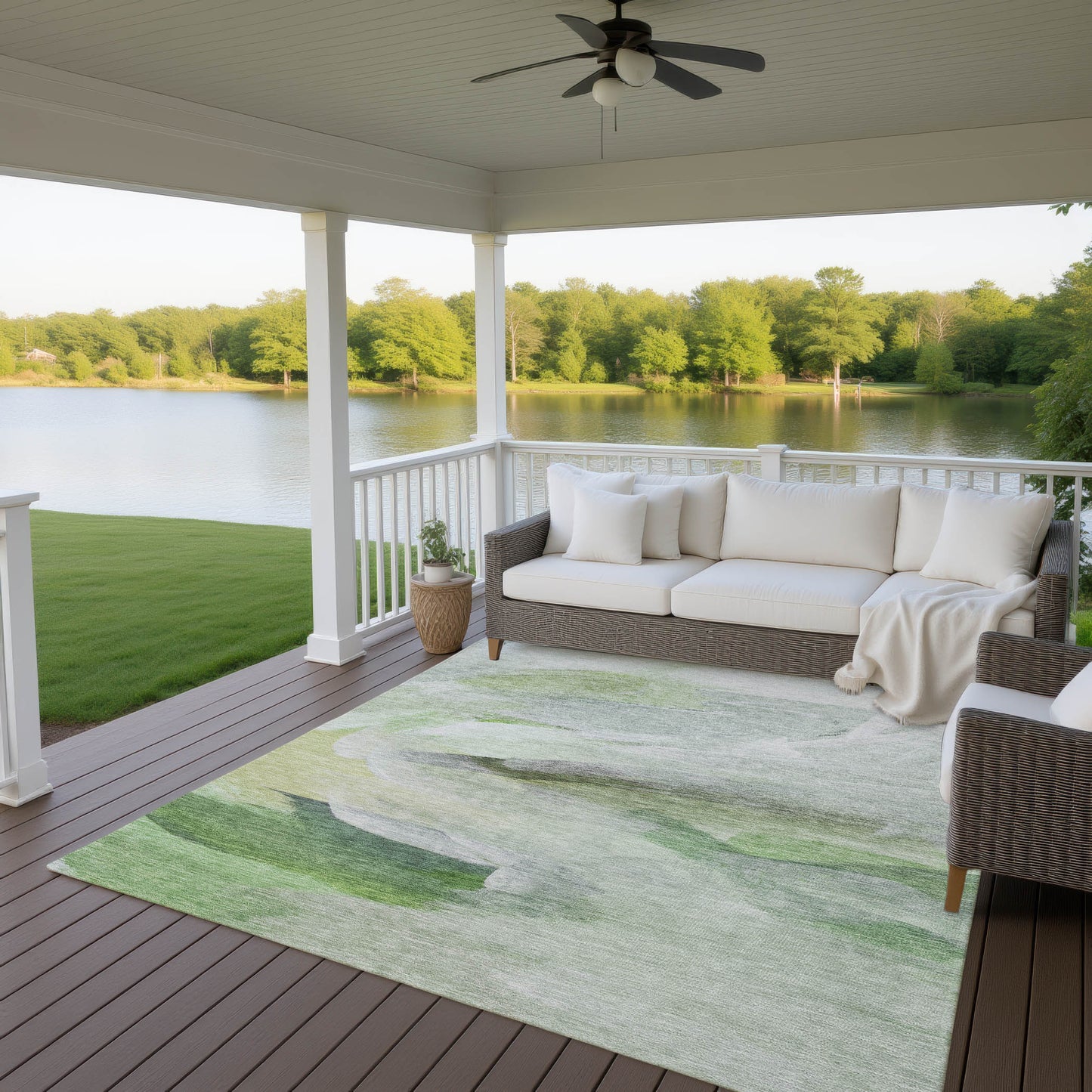 Dalyn Rugs Ravenna  Aloe  Transitional
