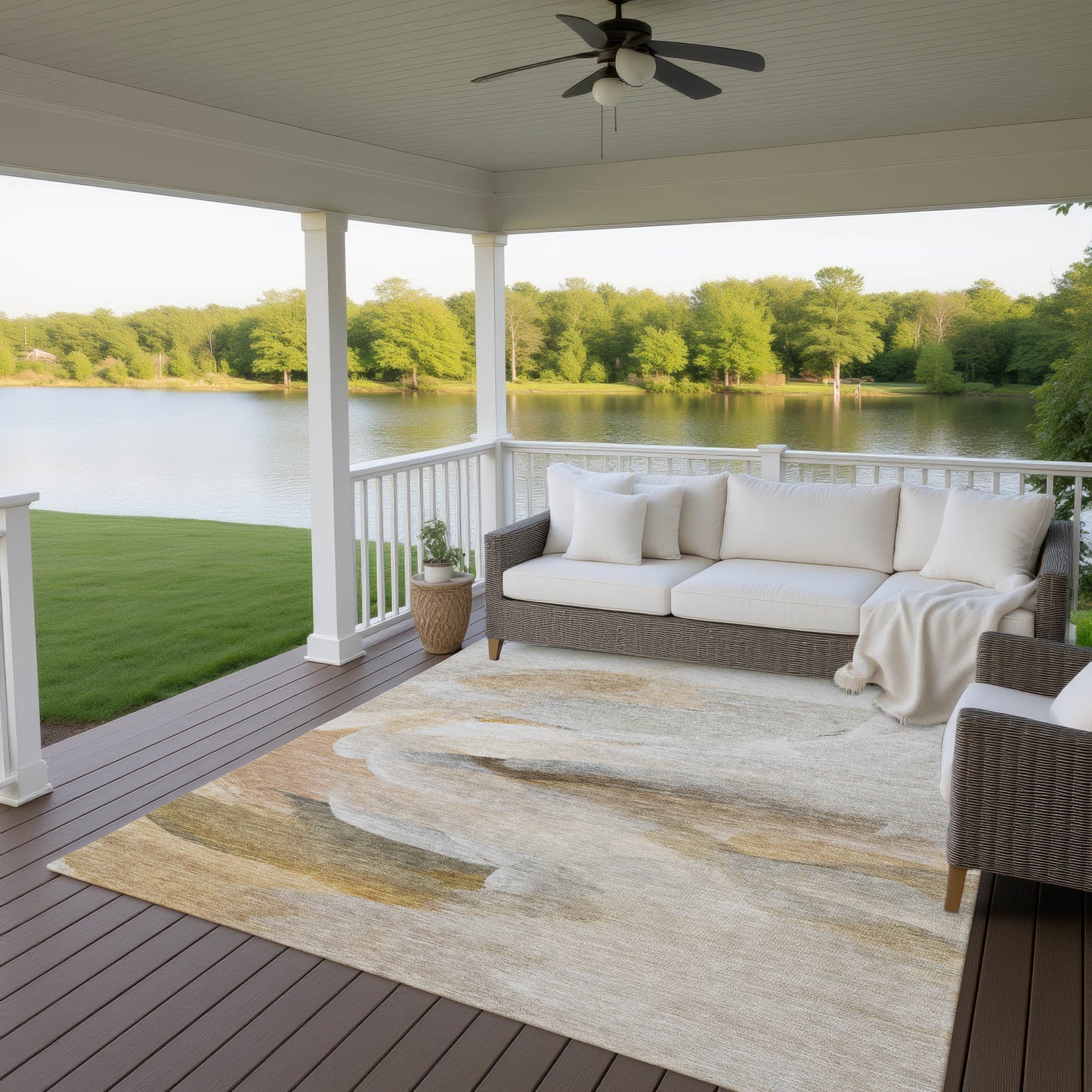 Dalyn Rugs Ravenna  Taupe  Transitional
