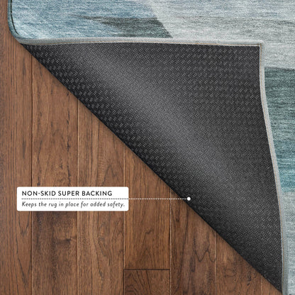 Dalyn Rugs Ravenna  Teal  Transitional