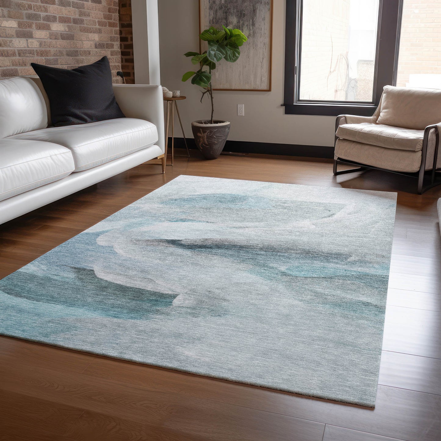 Dalyn Rugs Ravenna  Teal  Transitional