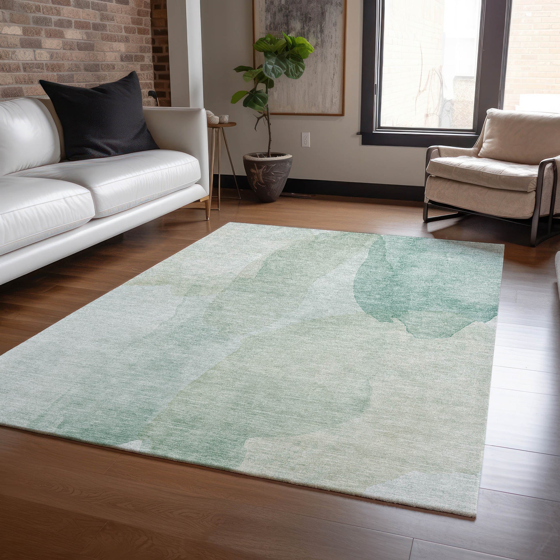 Dalyn Rugs Ravenna  Aqua  Transitional