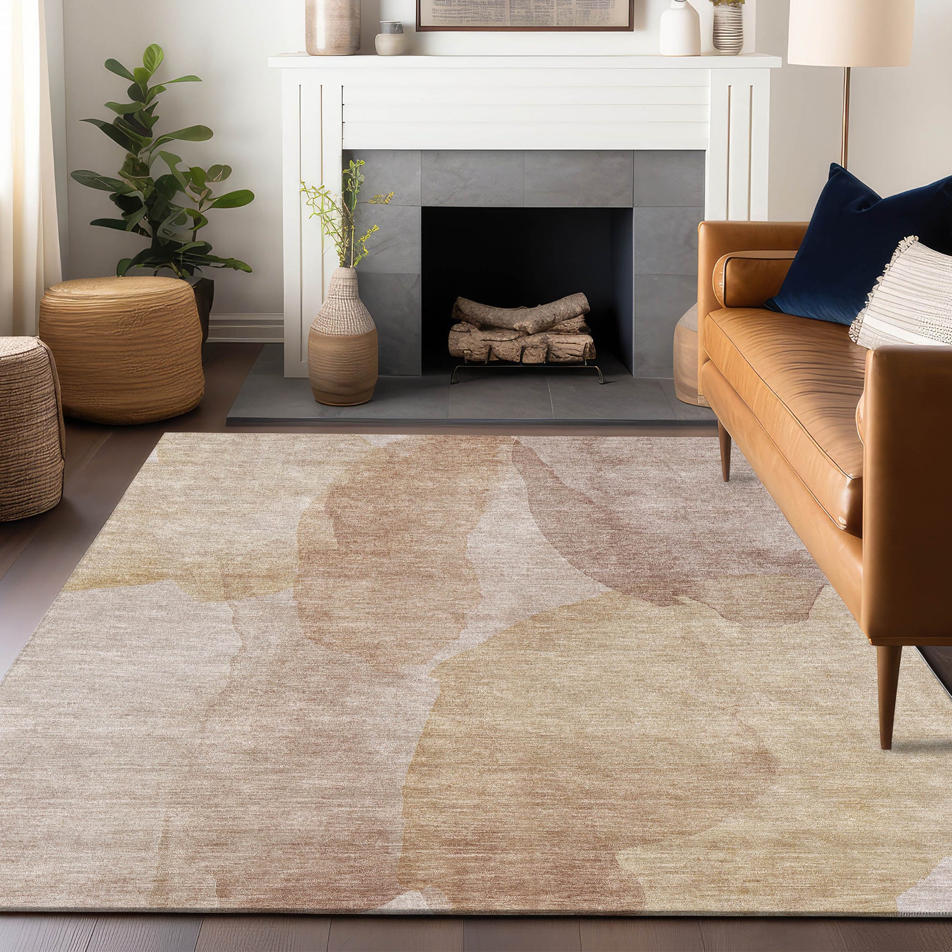 Dalyn Rugs Ravenna  Coral  Transitional