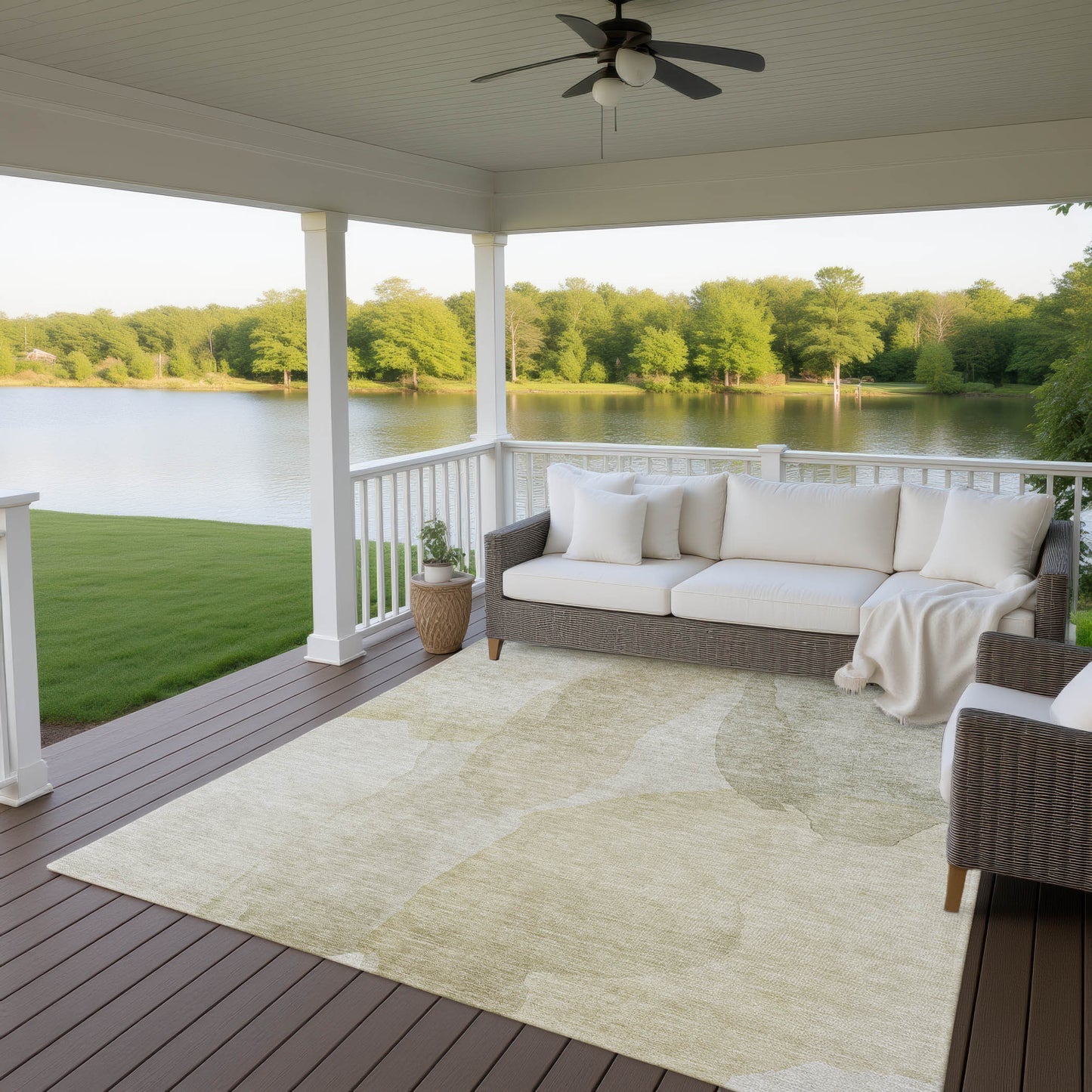 Dalyn Rugs Ravenna  Putty  Transitional