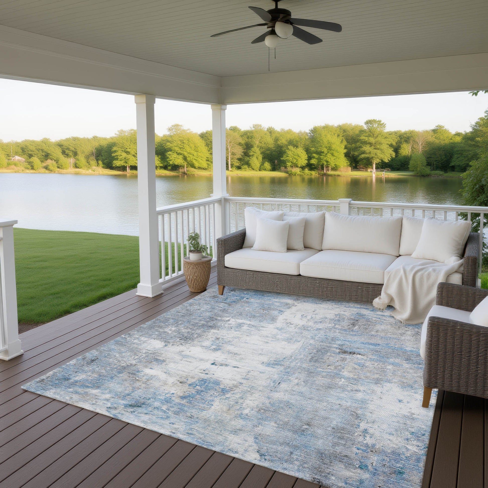 Dalyn Rugs Ravenna  Blue  Transitional