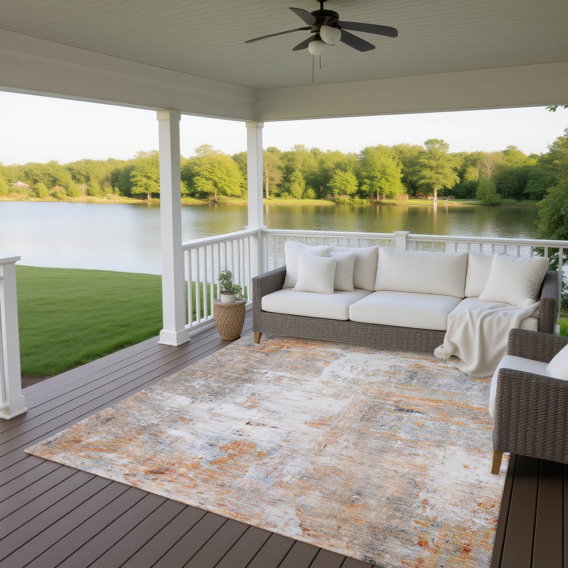 Dalyn Rugs Ravenna  Copper  Transitional