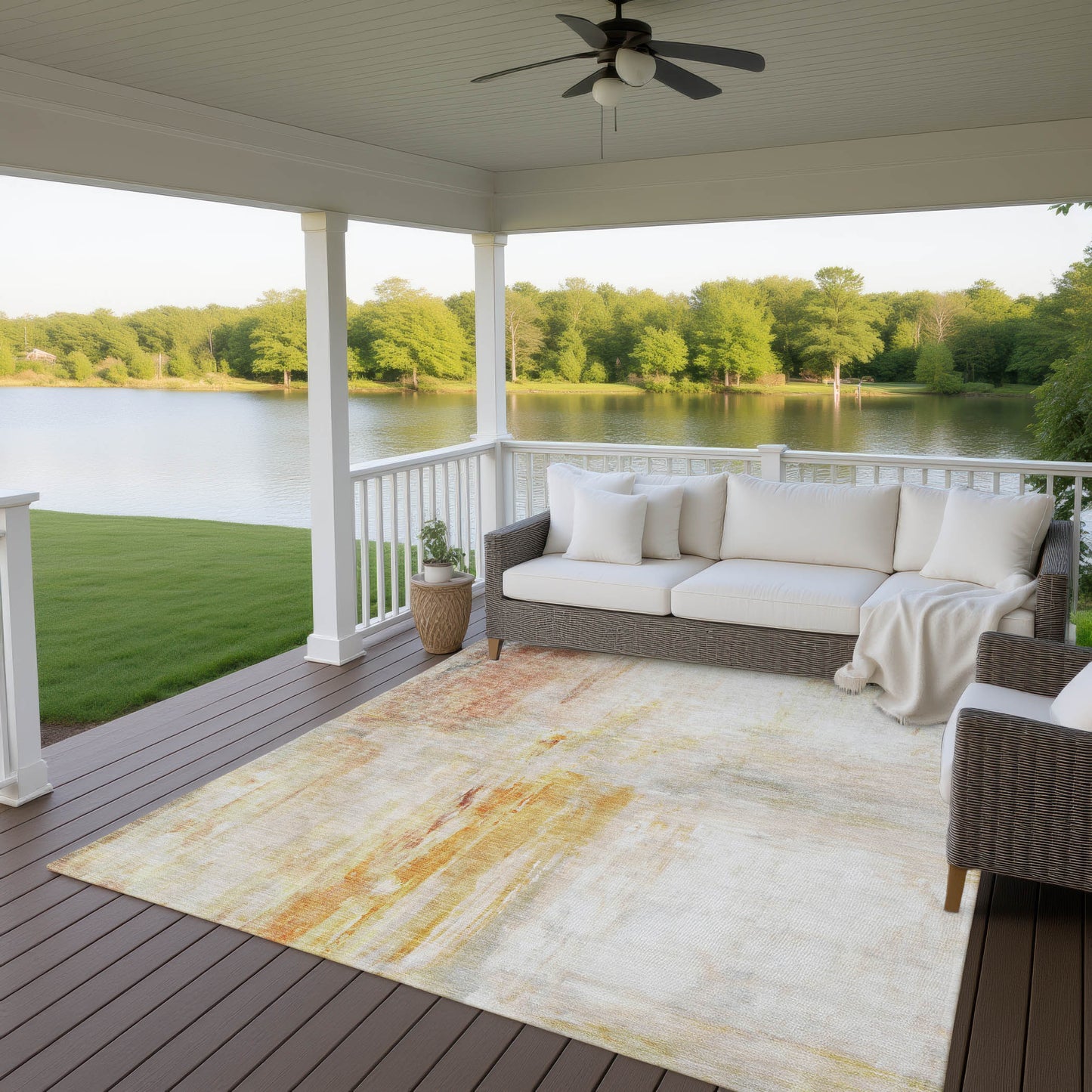 Dalyn Rugs Ravenna  Paprika  Transitional