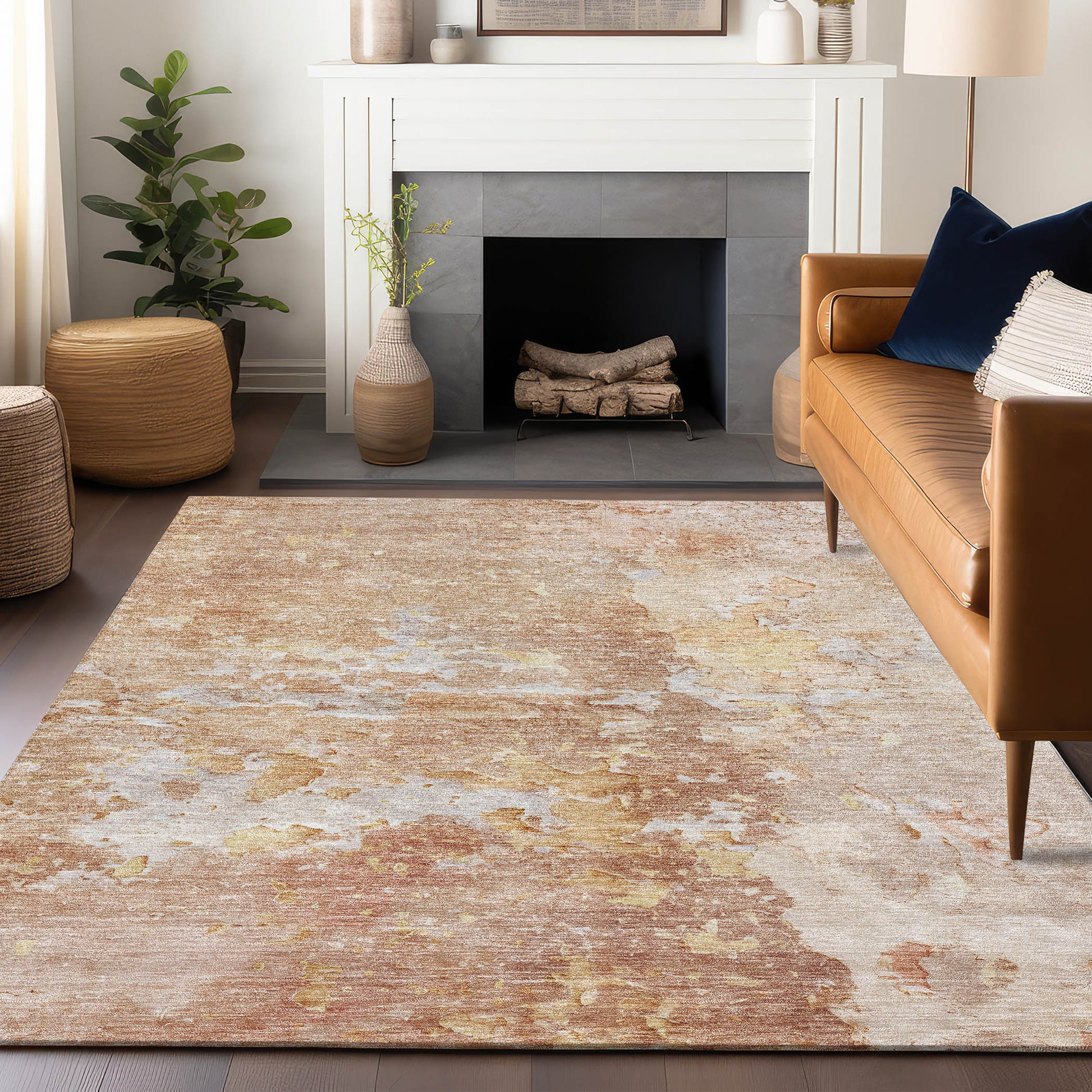 Dalyn Rugs Ravenna  Salmon  Transitional
