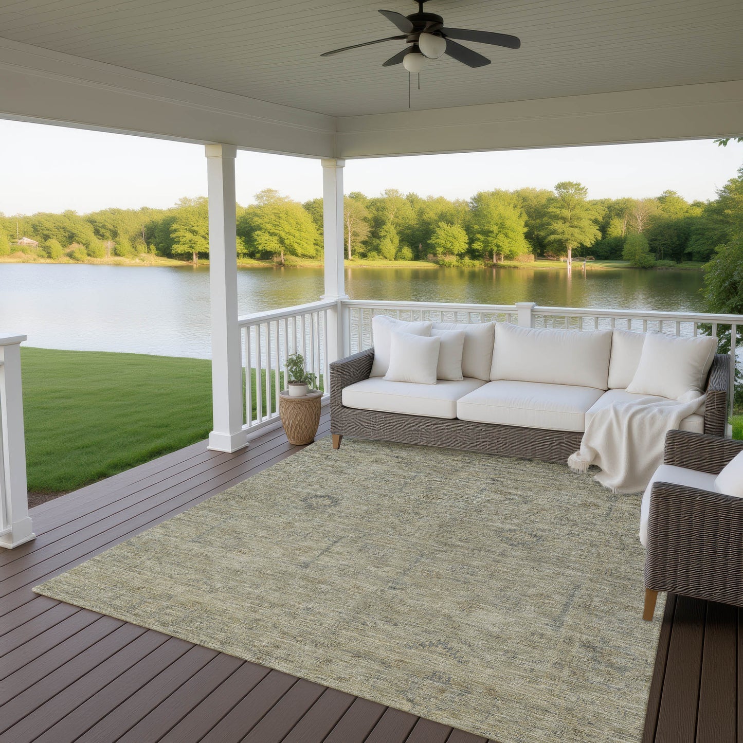 Dalyn Rugs Ravenna  Khaki  Transitional