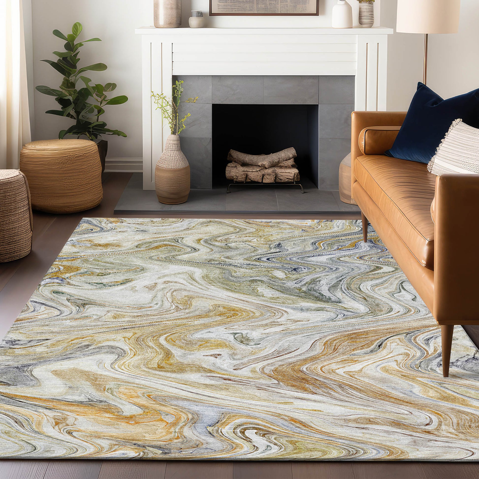 Dalyn Rugs Ravenna  Linen  Transitional