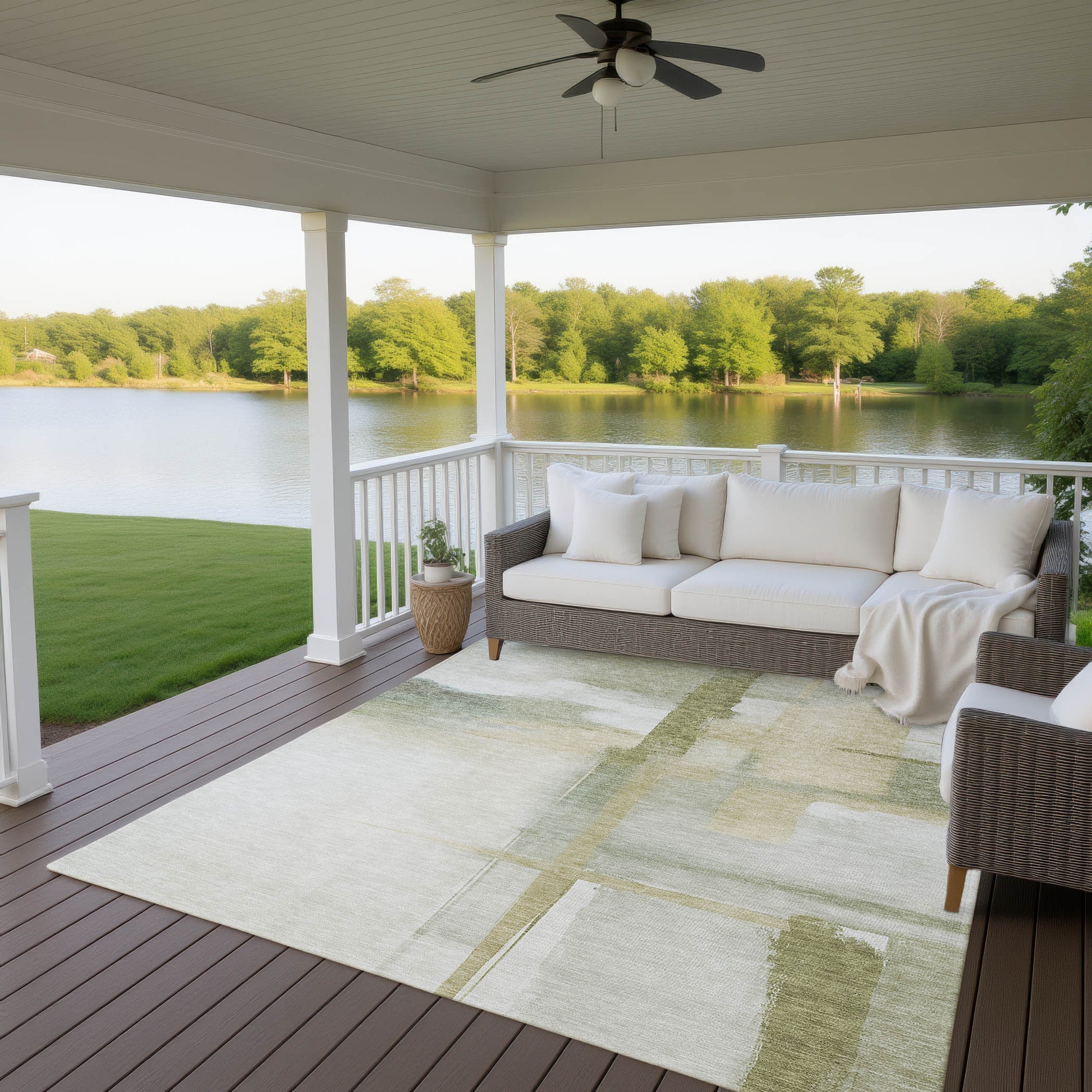 Dalyn Rugs Ravenna  Aloe  Transitional