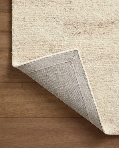 Amber Lewis x Loloi Rocky  Natural Fog Contemporary