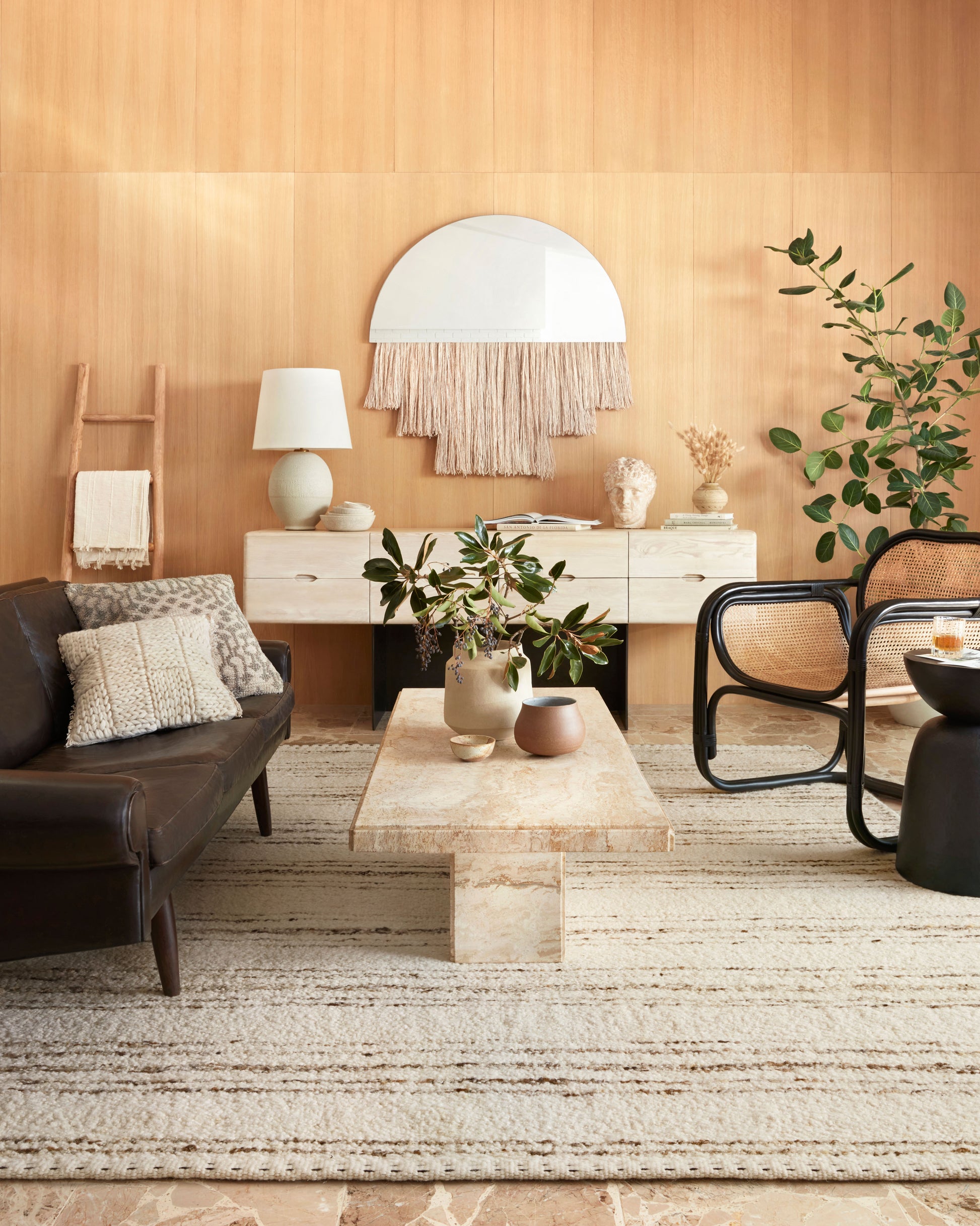 Loloi Roman  Ivory Pebble Contemporary