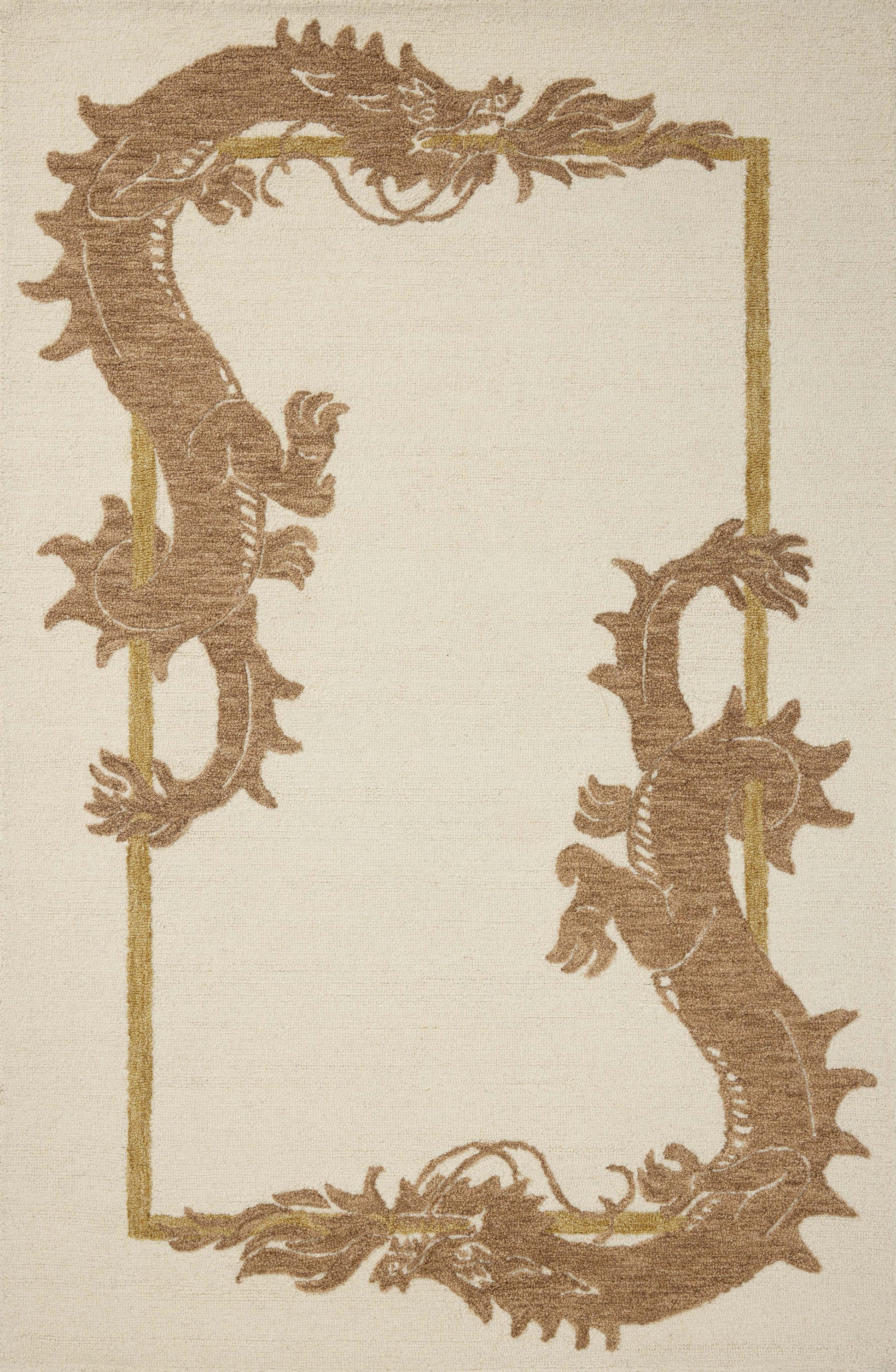 Brigette Romanek x Loloi Romi  Ivory Spice Contemporary