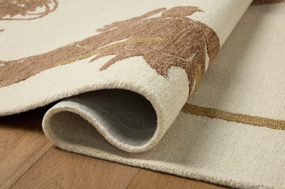 Brigette Romanek x Loloi Romi  Ivory Spice Contemporary