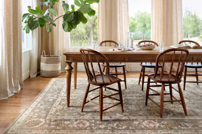 Chris Loves Julia x Loloi Rosemarie  Sage Blush Traditional