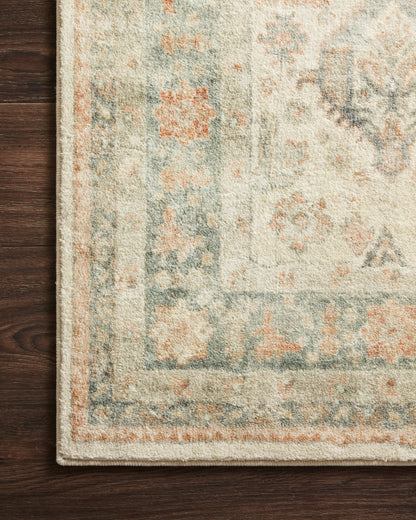 Loloi II Rosette  Beige Multi Traditional