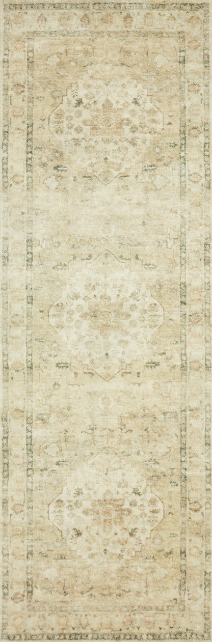 Loloi II Rosette  Sand Ivory Traditional