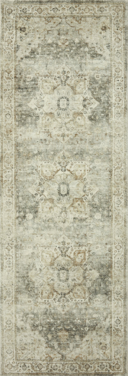 Loloi II Rosette  Sage Beige Traditional
