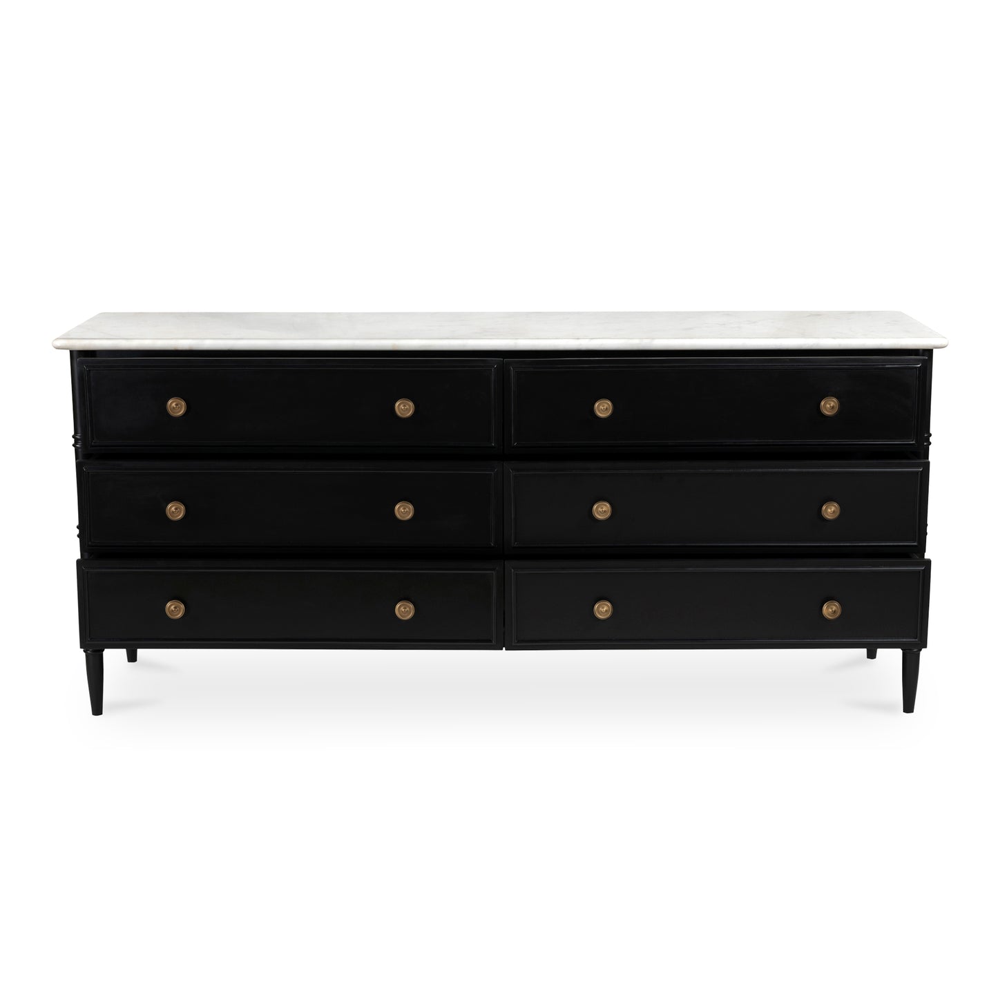 Moes Home Dressers ELEANOR Black Rustic Furniture Rug
