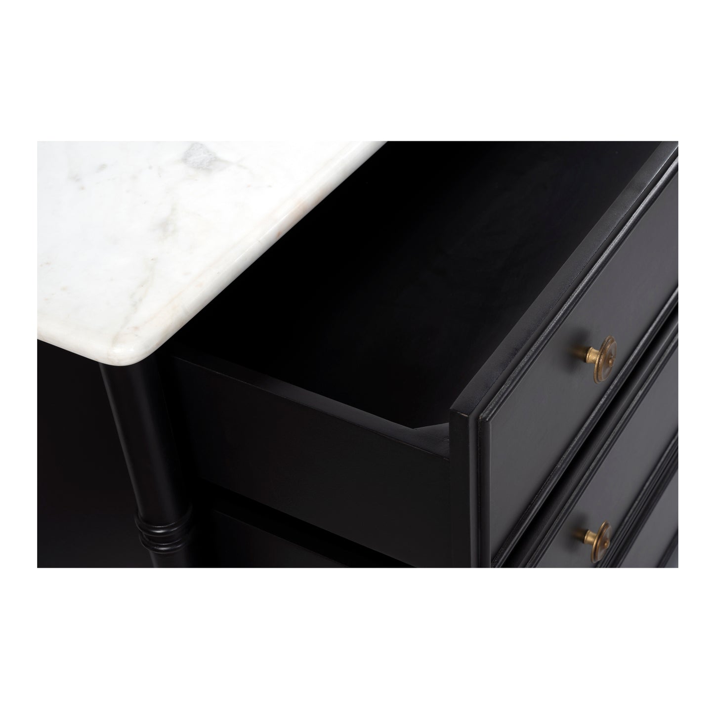 Moes Home Dressers ELEANOR Black Rustic Furniture Rug