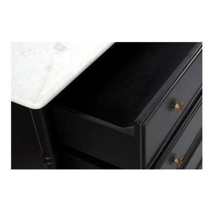 Moes Home Dressers ELEANOR Black Rustic Furniture Rug