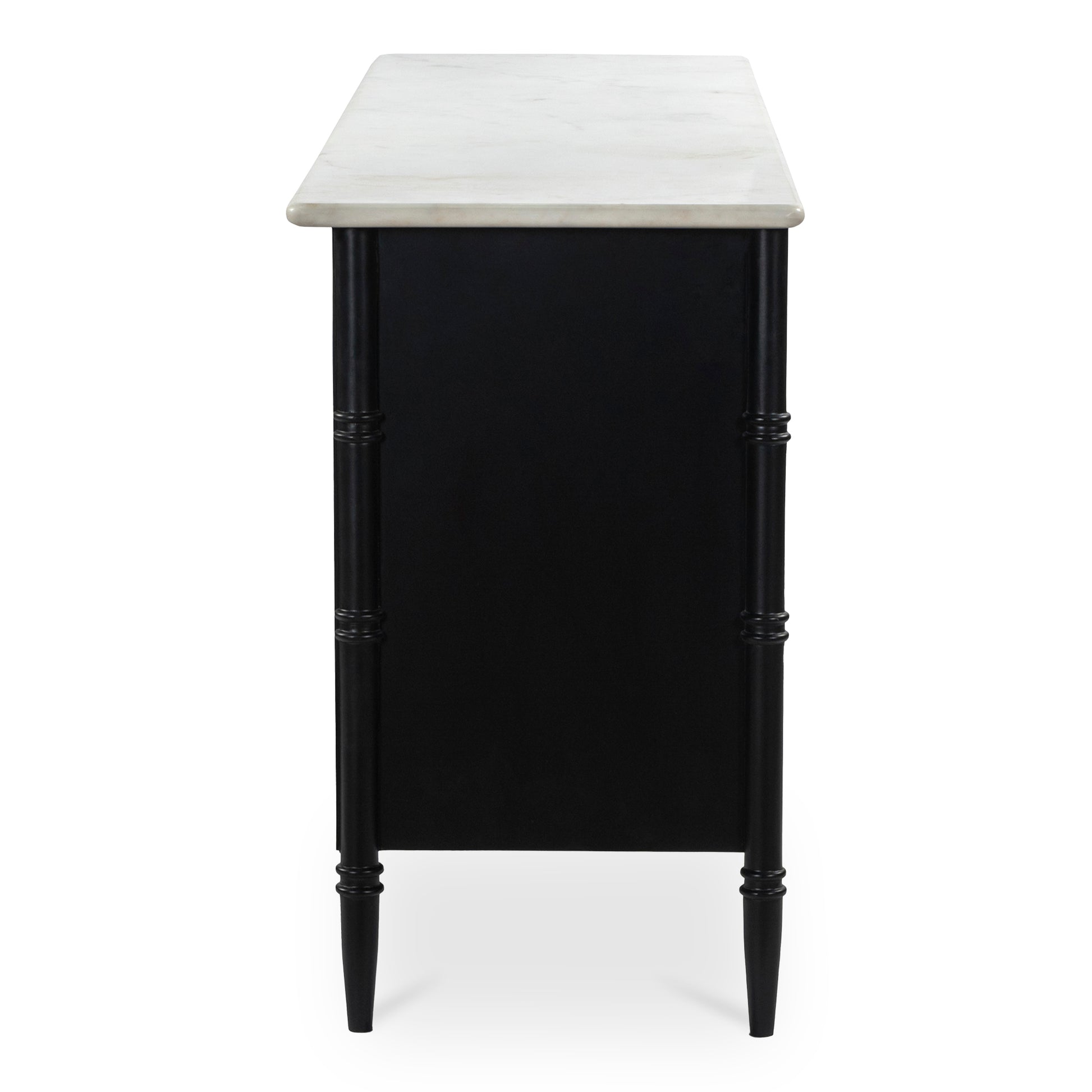 Moes Home Dressers ELEANOR Black Rustic Furniture Rug