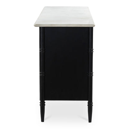 Moes Home Dressers ELEANOR Black Rustic Furniture Rug