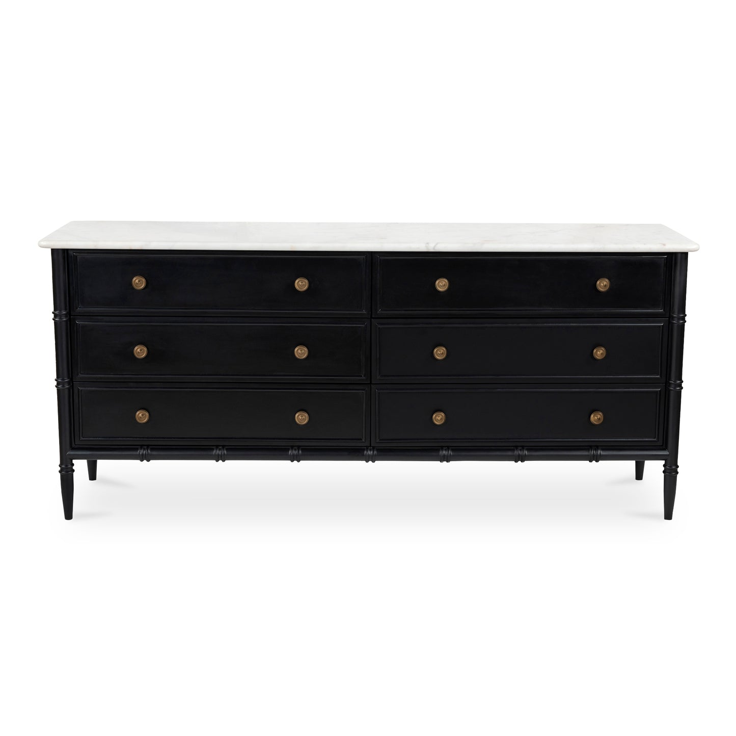 Moes Home Dressers ELEANOR Black Rustic Furniture Rug