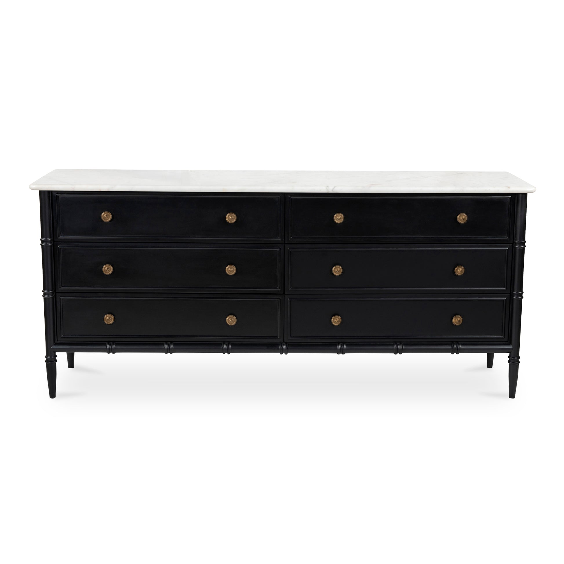 Moes Home Dressers ELEANOR Black Rustic Furniture Rug