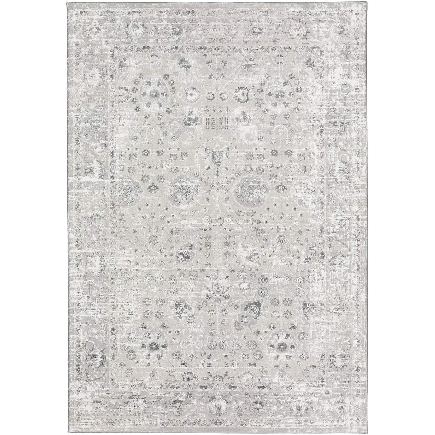 Dalyn Rugs Rhodes  Silver  Transitional