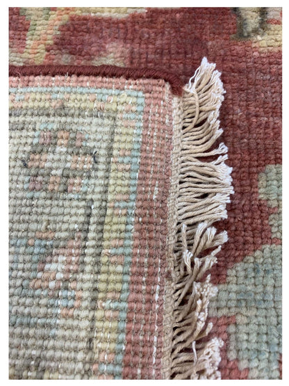 Artisan Cameron Rust Ivory Traditional Knotted Rug - Rugs - Artisan - Atlanta Designer Rugs