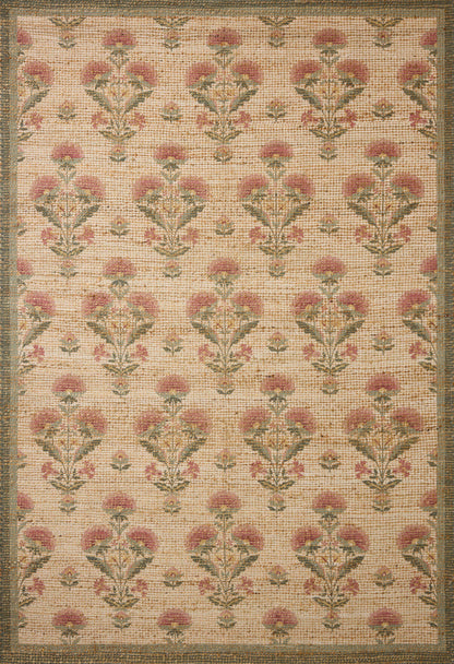 Chris Loves Julia x Loloi Rue  Sage Blush Transitional