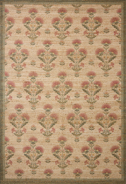 Chris Loves Julia x Loloi Rue  Sage Blush Transitional