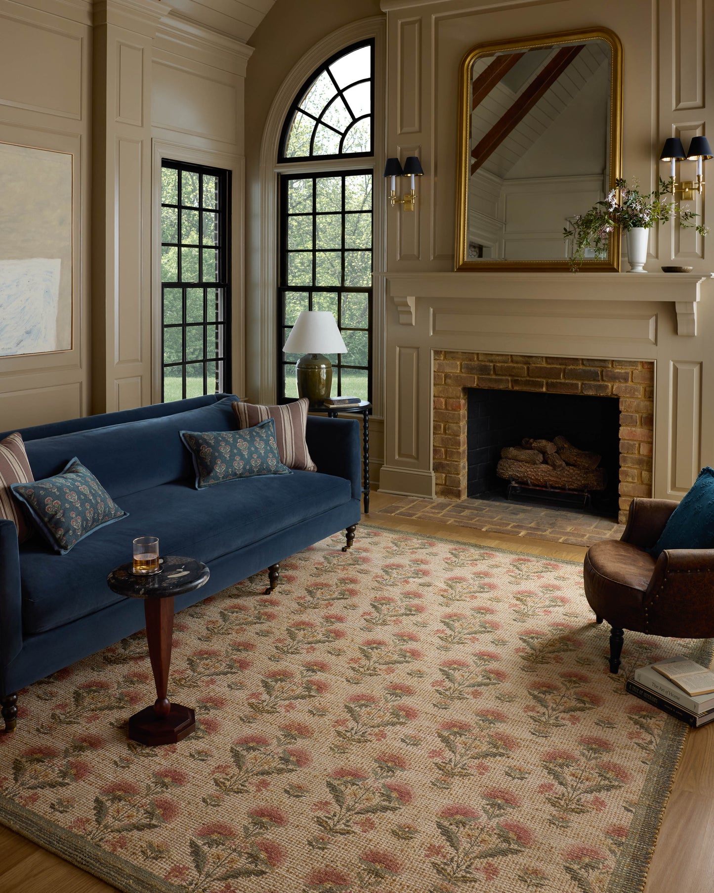 Chris Loves Julia x Loloi Rue  Sage Blush Transitional