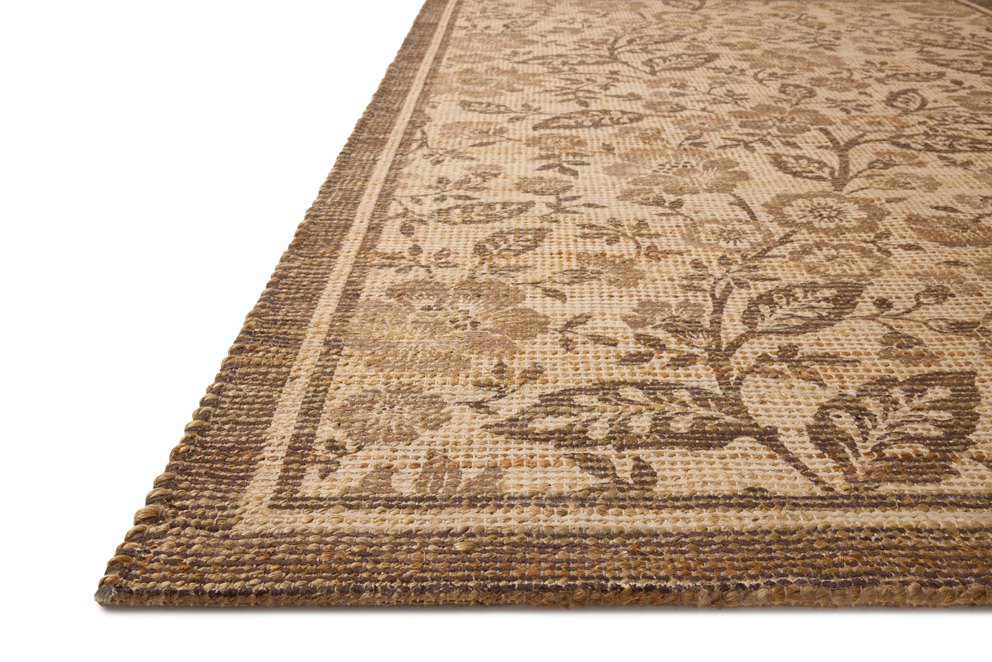 Chris Loves Julia x Loloi Rue  Bark Mocha Transitional