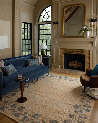 Chris Loves Julia x Loloi Rue  Natural Denim Transitional