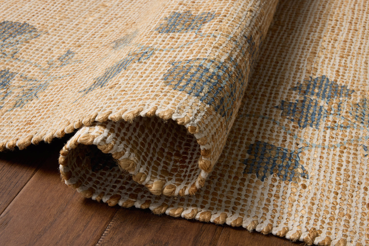 Chris Loves Julia x Loloi Rue  Natural Denim Transitional