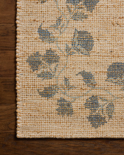 Chris Loves Julia x Loloi Rue  Natural Denim Transitional