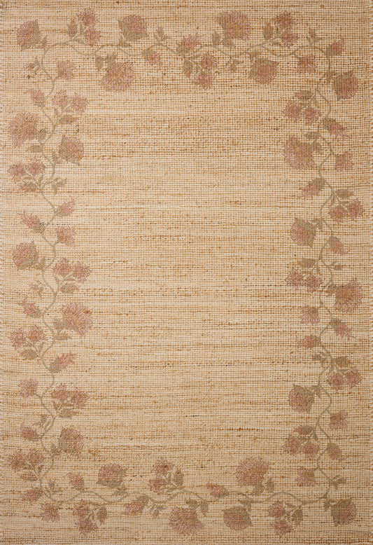 Chris Loves Julia x Loloi Rue  Natural Multi Transitional