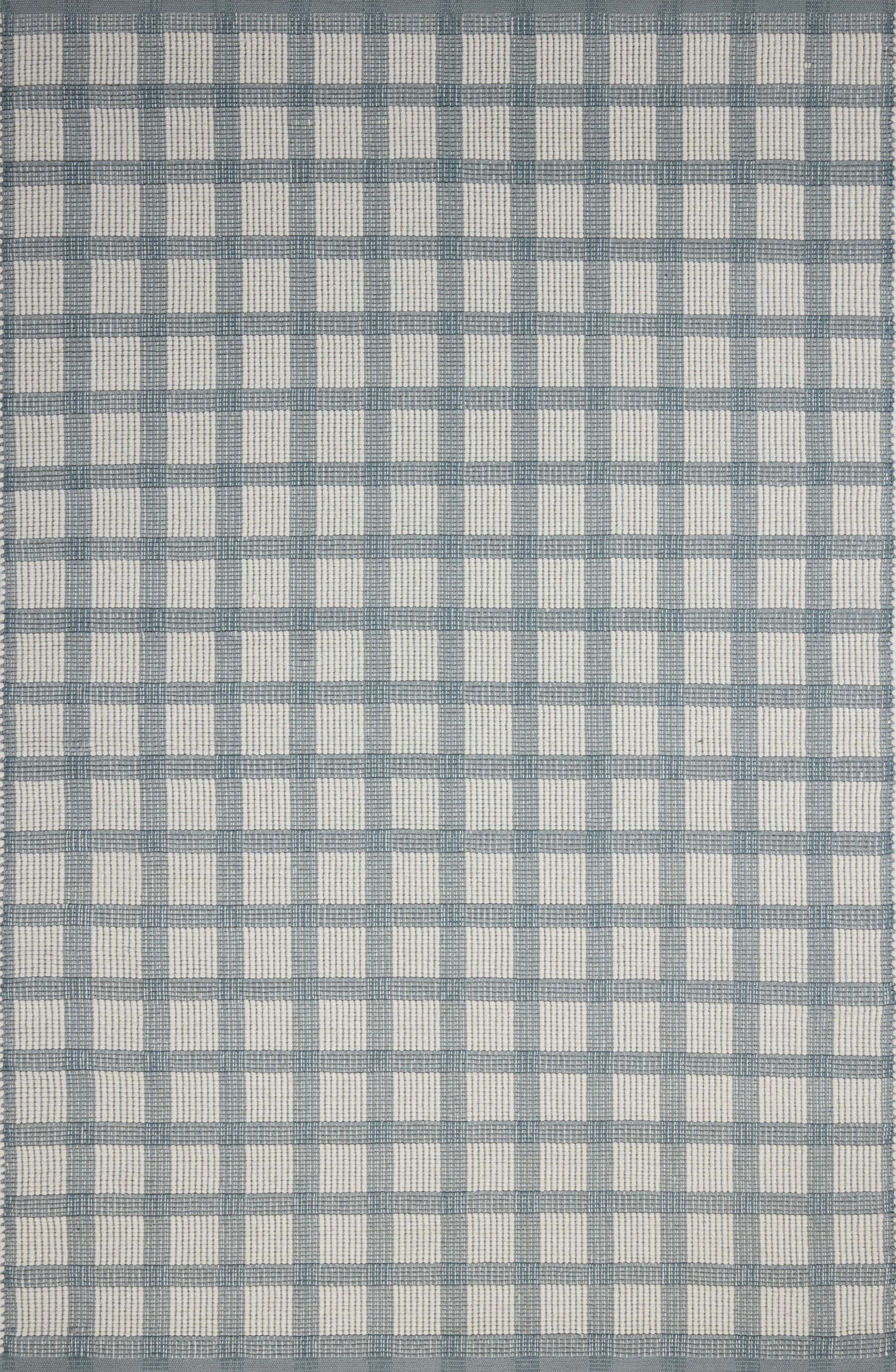 Magnolia Home by Joanna Gaines x Loloi Ryder  Blue Ivory Transitional