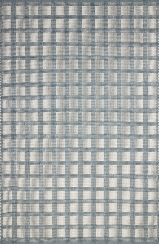 Magnolia Home by Joanna Gaines x Loloi Ryder  Blue Ivory Transitional